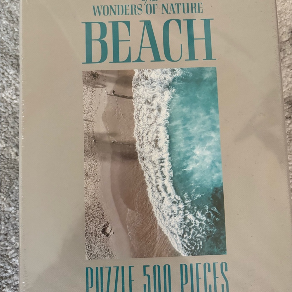 Printworks Wonders of Nature Beach Puzzle - 500 Pieces NWT